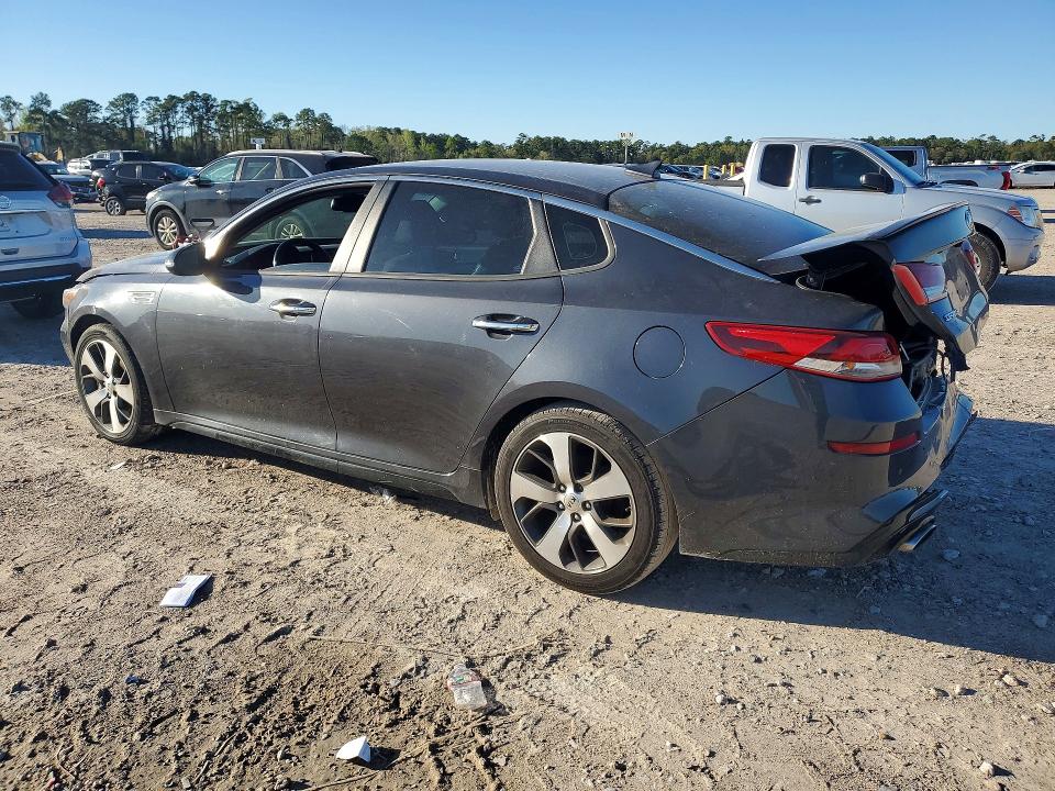 2019 Kia Optima VIN 5XXGT4L38KG309753 COPART salvage auction — REAR END, Tx - Salvage Vehicle Title, sold $1,750 on 2026-07-31 (photo 2)