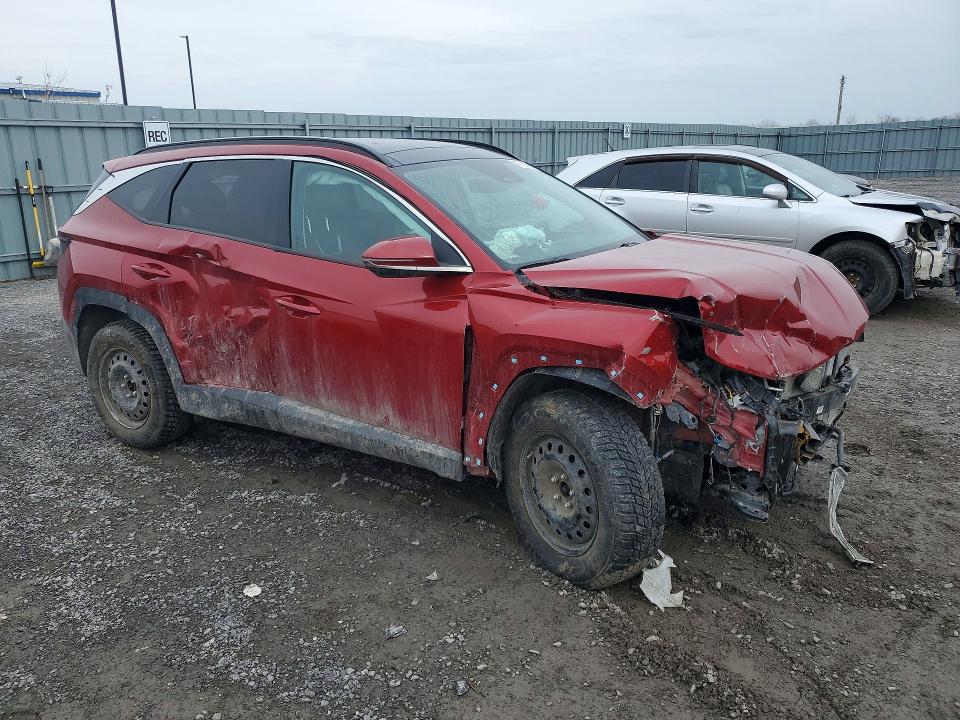 2023 Hyundai VIN KM8JCCA1XPU097159 COPART salvage auction — FRONT END, On - Permit Salvage, sold $2,100 on 2026-07-16 (photo 4)