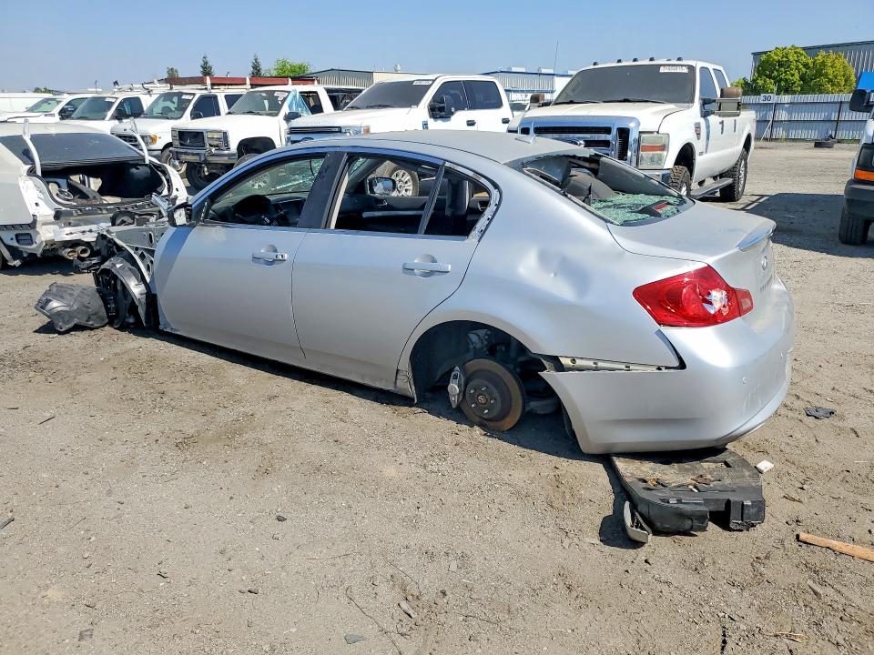 2011 Infiniti G37 VIN JN1CV6AP3BM501332 COPART salvage auction — STRIPPED, Ca - Salvage Certificate, sold $225 on 2026-07-06 (photo 2)