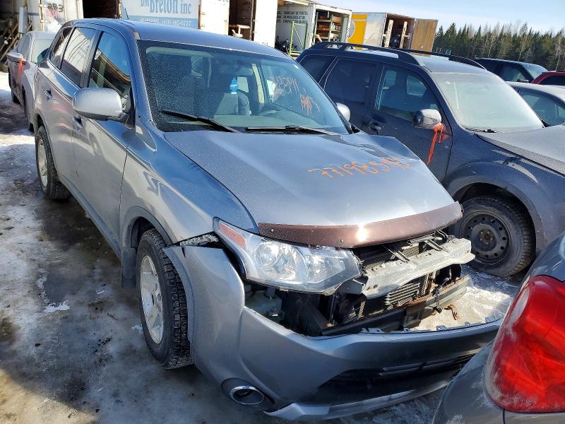 2015 Mitsubishi Outlander VIN JA4AZ2A35FZ600607 COPART salvage auction — FRONT END, Qc - Gravement Accidente, sold $1,250 on 2026-07-07 (photo 5)