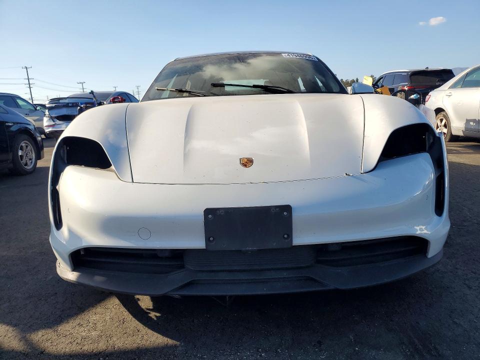 2023 Porsche Taycan VIN WP0AA2Y14PSA14527 COPART salvage auction — SIDE, Salvage Title, sold $17,900 on 2026-08-10 (photo 5)