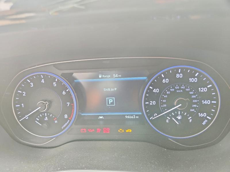 2022 Hyundai Palisade VIN KM8R44HE5NU481233 COPART salvage auction — FRONT END, Tx - Salvage Vehicle Title, sold $2,200 on 2026-07-02 (photo 9)