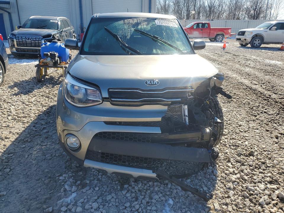 2019 Kia Soul VIN KNDJP3A54K7007331 COPART salvage auction — FRONT END, Mi - Certificate Of Title, sold $450 on 2026-07-30 (photo 5)