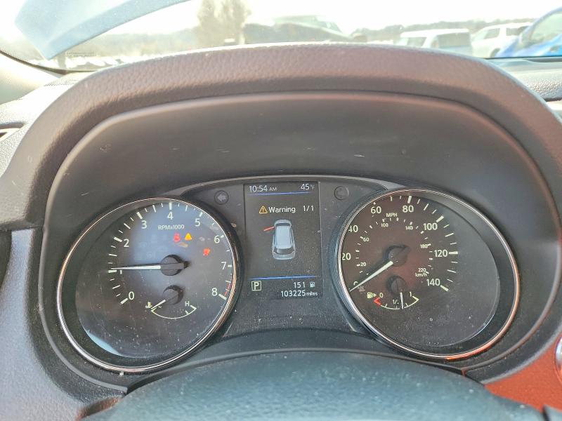 2019 Nissan VIN KNMAT2MT6KP522315 COPART salvage auction — REAR END, WV - SALVAGE CERTIFICATE, sold $1,950 on 2026-07-27 (photo 9)