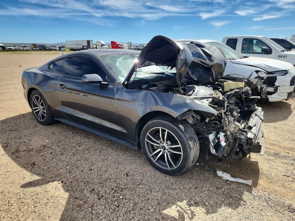2017 Ford Mustang VIN 1FA6P8TH2H5225496 COPART salvage auction — FRONT END, Ca - Non-Repairable Vehicle Cert, sold $775 on 2026-07-20 (photo 4)