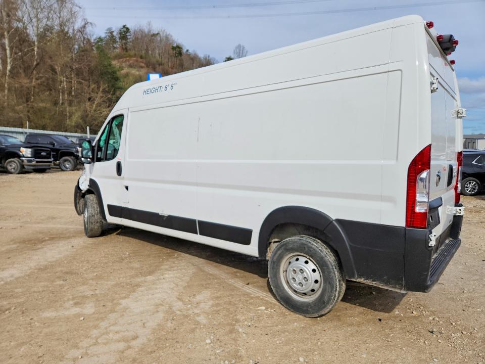 2023 Ram Promaster 2500 VIN 3C6LRVDG9PE598640 COPART salvage auction — FRONT END, VA - CERT OF TITLE - SALVAGE, sold $9,600 on 2026-07-29 (photo 2)