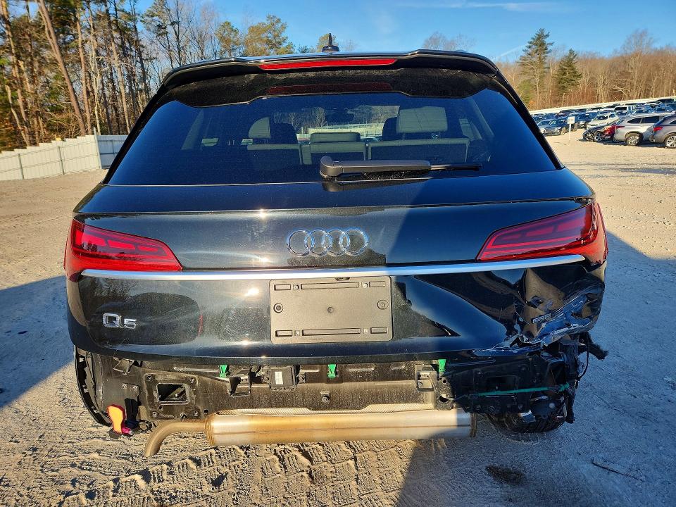 2024 Audi Q5 VIN WA1G2AFY0R2102423 COPART salvage auction — REAR END, Ma - Cert Of Title-Salvage, sold $1,100 on 2026-07-29 (photo 6)