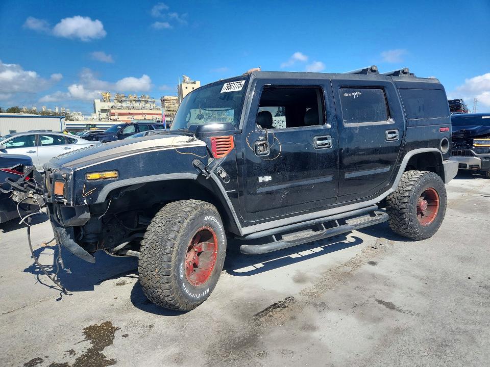 2003 Hummer H2 VIN 5GRGN23U53H102439 COPART salvage auction — ALL OVER, Tx - Salvage Vehicle Title, sold $250 on 2026-07-08 (photo 1)
