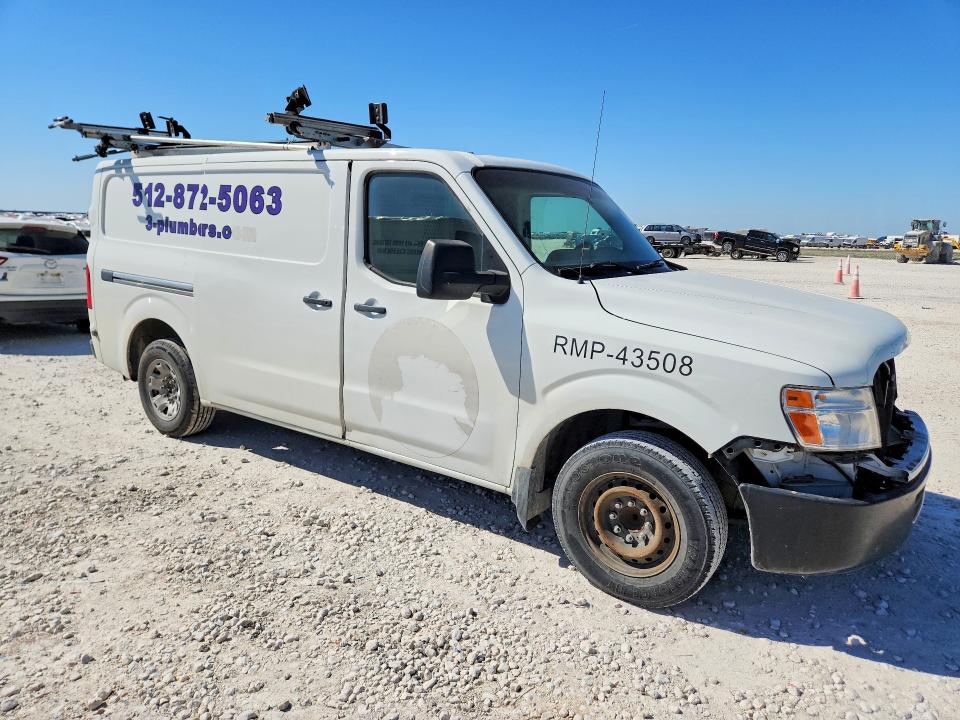 2021 Nissan Nv 1500 VIN 1N6BF0KM1MN809424 COPART salvage auction — FRONT END, Tx - Salvage Vehicle Title, sold $5,200 on 2026-07-02 (photo 4)