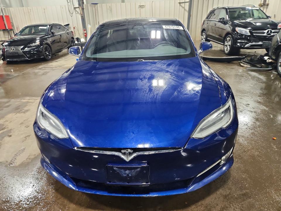 2018 Tesla Model s VIN 5YJSA1E20JF268300 COPART salvage auction — REAR END, Mn - Cert Of Title-Salvage, sold $8,200 on 2026-07-14 (photo 5)