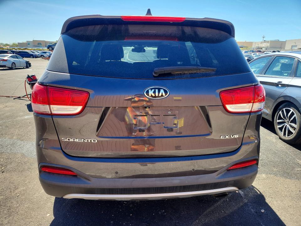 2017 Kia Sorento VIN 5XYPHDA52HG244361 COPART salvage auction — MECHANICAL, Nv - Certificate Of Title, sold $2,400 on 2026-07-13 (photo 6)