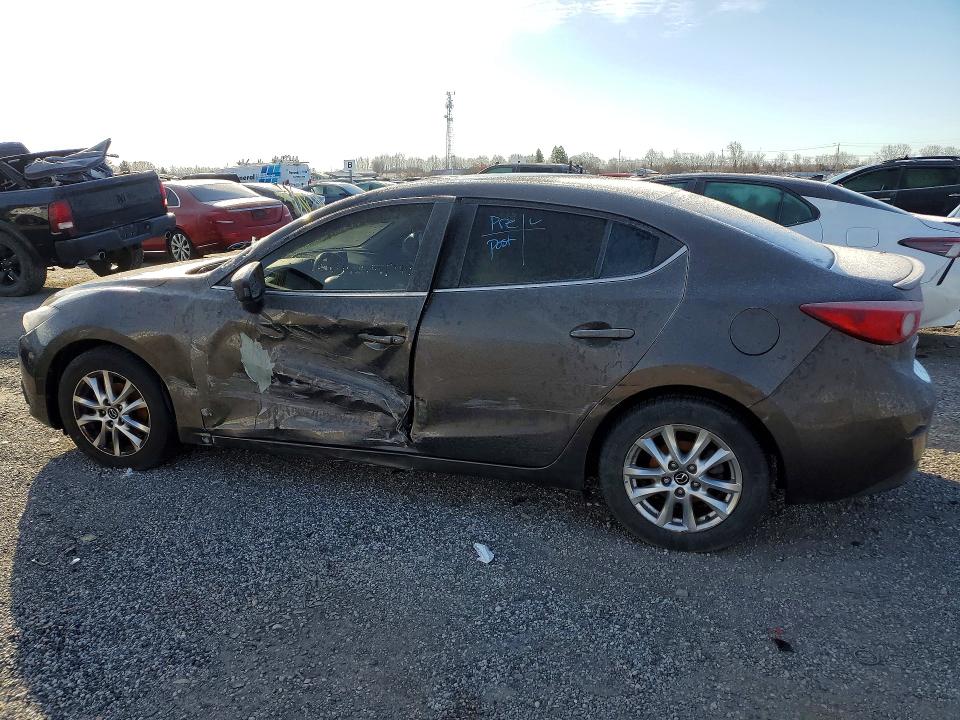 2014 Mazda 3 VIN 3MZBM1V73EM103505 COPART salvage auction — SIDE, On - Permit Salvage, sold $1,750 on 2026-07-02 (photo 2)