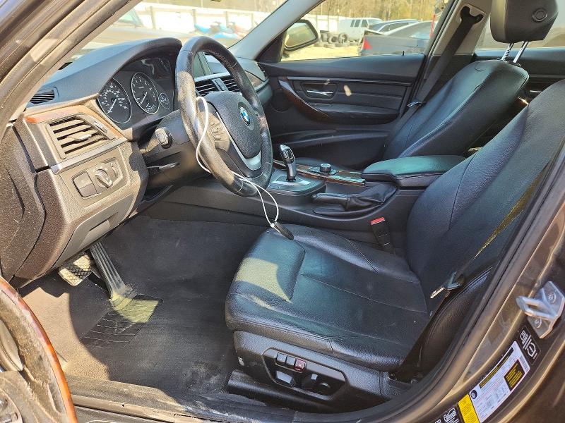 2014 BMW 3er VIN WBA3B5C51EP652732 COPART salvage auction — FRONT END, Md - Cert Of Salvage > 75% Damage, sold $575 on 2026-07-28 (photo 7)