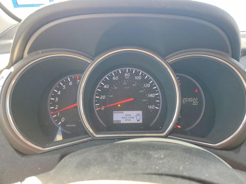 2011 Nissan Murano VIN JN8AZ1MU3BW062588 COPART salvage auction — REAR END, Tx - Salvage Vehicle Title, sold $150 on 2026-07-24 (photo 9)