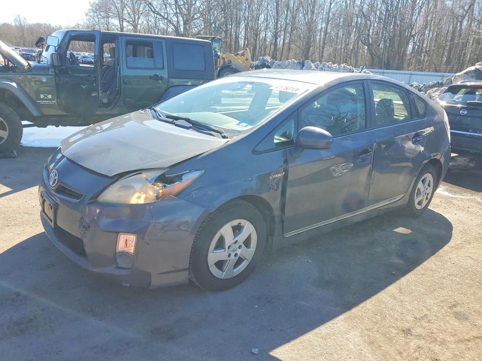 2011 Toyota Prius VIN JTDKN3DU2B5341186 COPART salvage auction — FRONT END, Wv - Salvage Certificate, sold $1,000 on 2026-07-28 (photo 1)