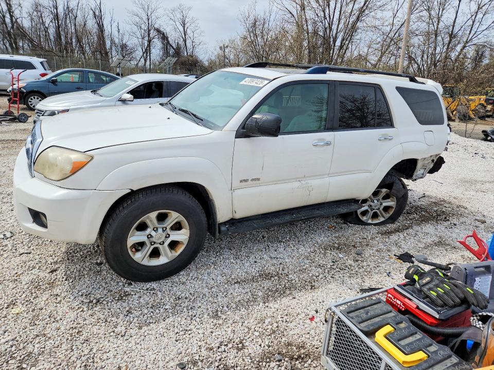 2008 Toyota 4runner VIN JTEBU14R48K015348 COPART salvage auction — REAR END, Md - Cert Of Salvage > 75% Damage, sold $5,200 on 2026-07-14 (photo 1)
