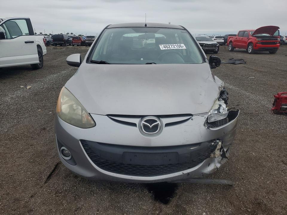 2012 Mazda 2 VIN JM1DE1LZ9C0135890 COPART salvage auction — FRONT END, Fl - Cert Of Title Slvg Rebuildable, sold $575 on 2026-07-27 (photo 5)
