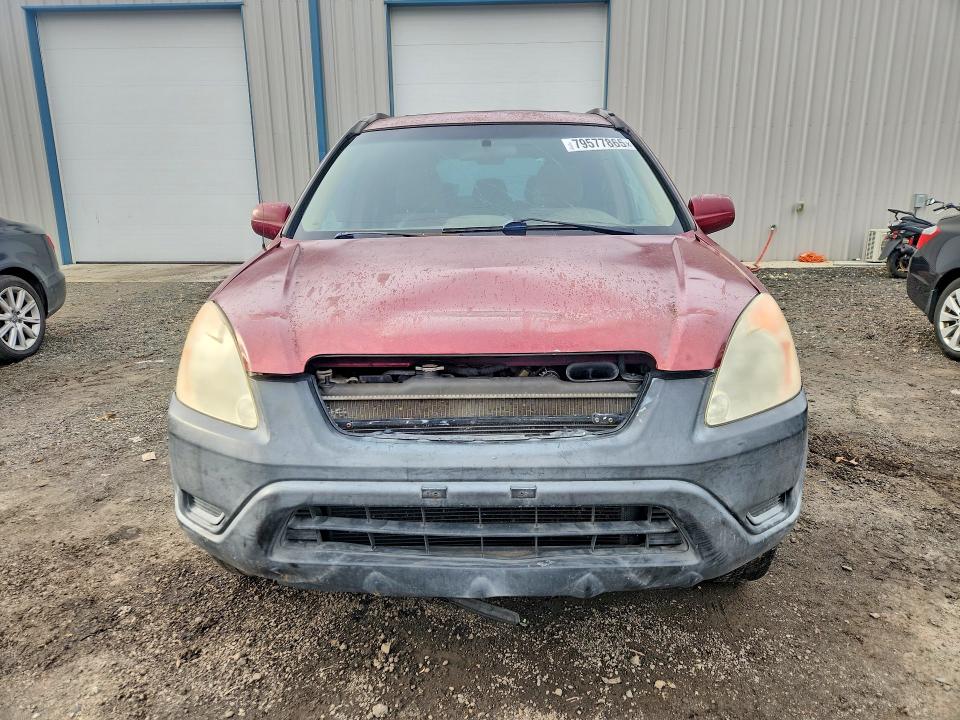 2004 Honda Cr-v VIN SHSRD78824U214003 COPART salvage auction — VANDALISM, Md - Parts Only-No Title Letter, sold $425 on 2026-07-28 (photo 5)