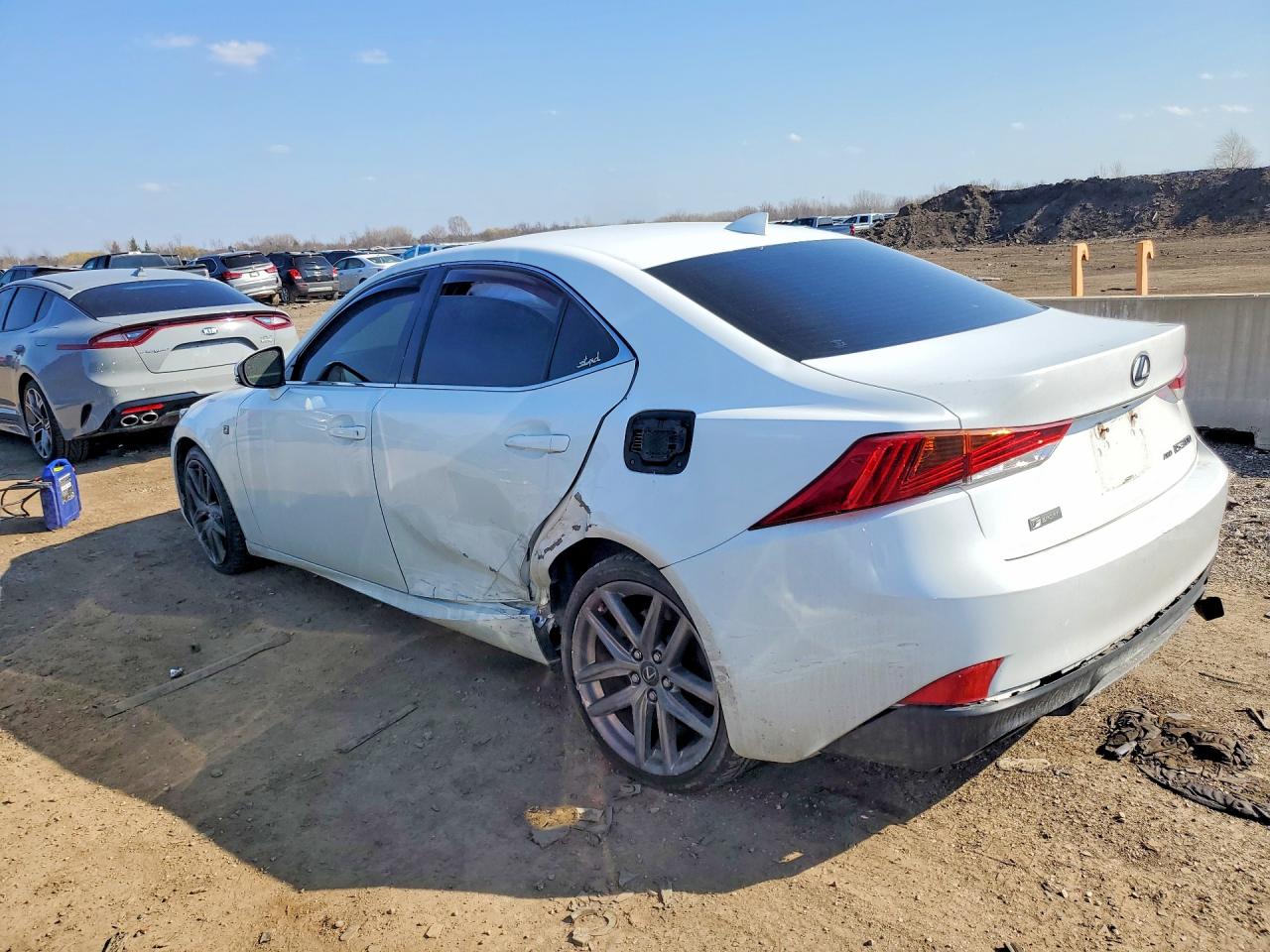 2017 Lexus IS 300 VIN JTHCM1D22H5018693 COPART salvage auction — Side, IL - SALVAGE CERTIFICATE, sold $5,500 on 2026-06-30 (photo 2)