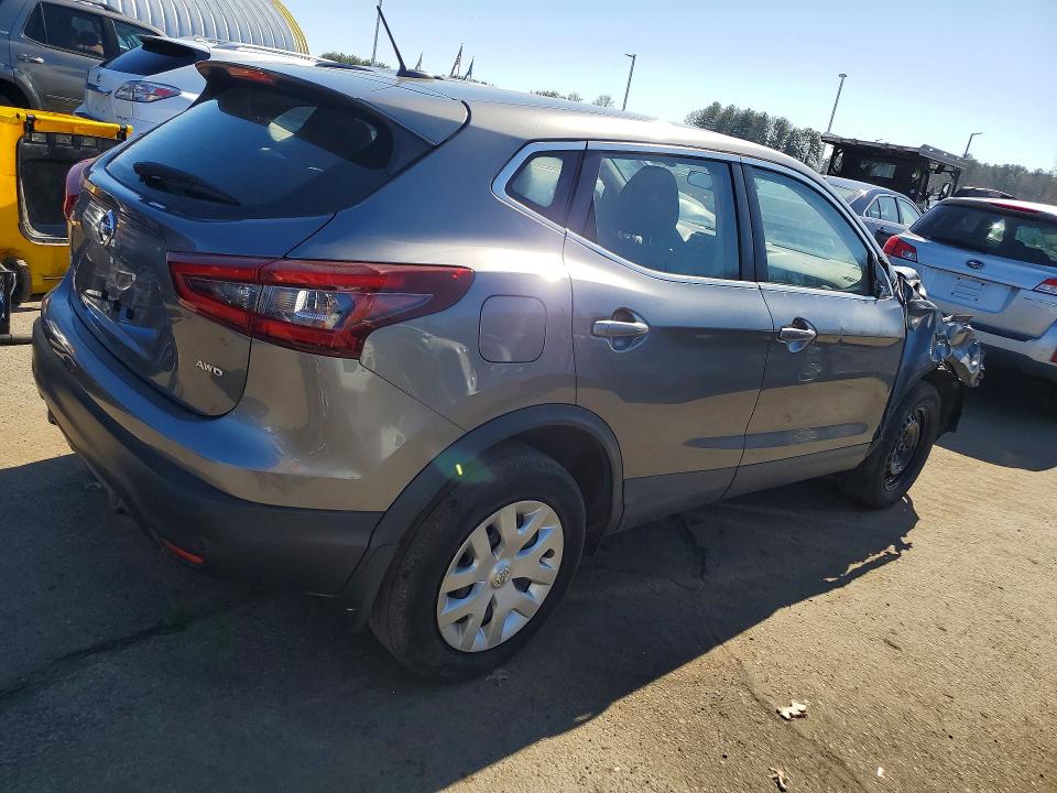 2020 Nissan Rogue sport VIN JN1BJ1CW4LW390214 COPART salvage auction — FRONT END, Ct - Certificate Of Title, sold $6,900 on 2026-07-24 (photo 3)