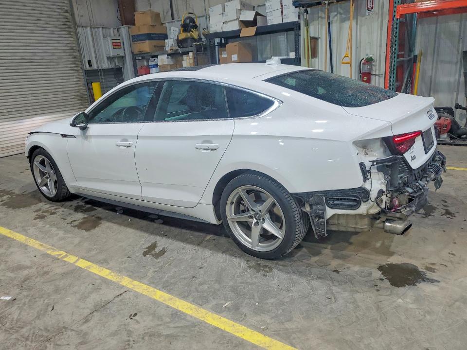 2018 Audi A5 VIN WAUDNCF53JA130225 COPART salvage auction — FRONT END, Mo - Salvage Certificate Of Title, sold $7,600 on 2026-07-28 (photo 2)