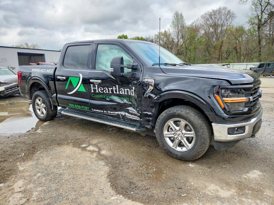 2025 Ford F-150 VIN 1FTFW3LD6SFA10458 COPART salvage auction — SIDE, Ky - Cert Of Title-Salvage, sold $18,500 on 2026-07-02 (photo 4)