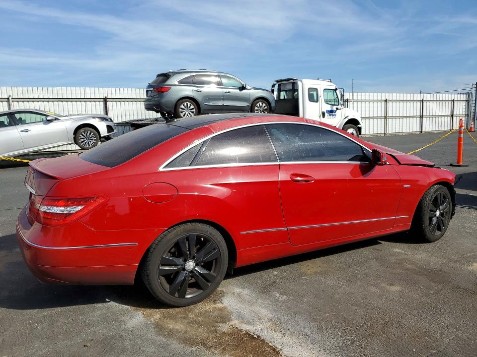 2012 Mercedes-benz E-class VIN WDDKJ5KB8CF154626 COPART salvage auction — FRONT END, CA - SALVAGE CERTIFICATE, sold $250 on 2026-08-06 (photo 3)