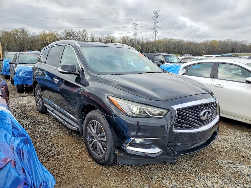 2019 Infiniti Qx60 VIN 5N1DL0MN6KC509909 COPART salvage auction — NORMAL WEAR, Tn - Salvage Certificate, sold $6,100 on 2026-07-09 (photo 4)