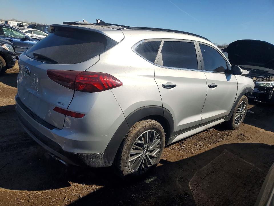 2021 Hyundai Tucson VIN KM8J3CAL0MU366170 COPART salvage auction — FRONT END, Il - Salvage Certificate, sold $250 on 2026-07-09 (photo 3)