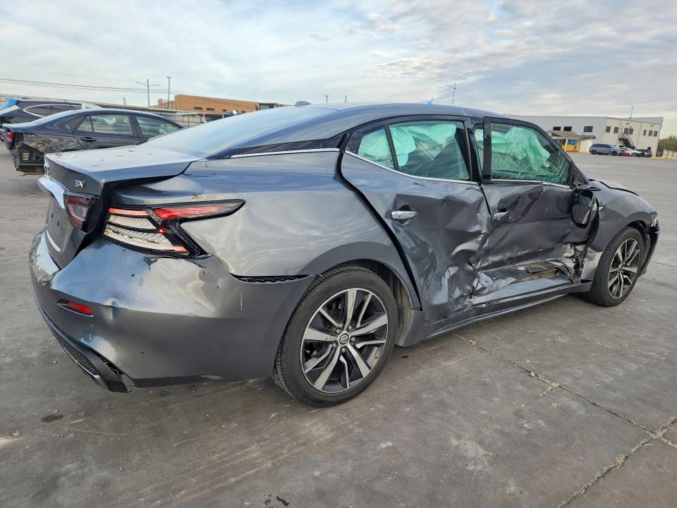 2020 Nissan Maxima VIN 1N4AA6CV5LC360479 COPART salvage auction — SIDE, TX - SALVAGE VEHICLE TITLE, sold $1,350 on 2026-07-09 (photo 3)