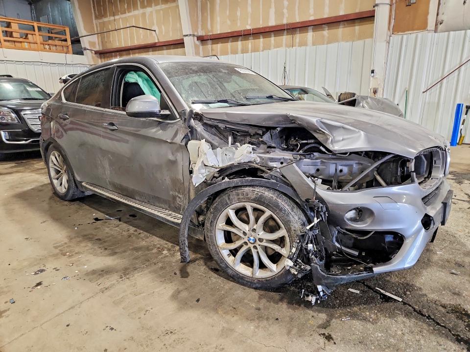 2016 BMW X6 VIN 5UXKU2C52G0N78674 COPART salvage auction — FRONT END, Ak - Bill Of Sale- Salvage, sold $375 on 2026-07-28 (photo 4)