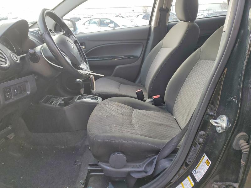 2019 Mitsubishi Mirage VIN ML32A4HJ8KH001687 COPART salvage auction — SIDE, Il - Salvage Certificate, sold $1,100 on 2026-07-15 (photo 7)