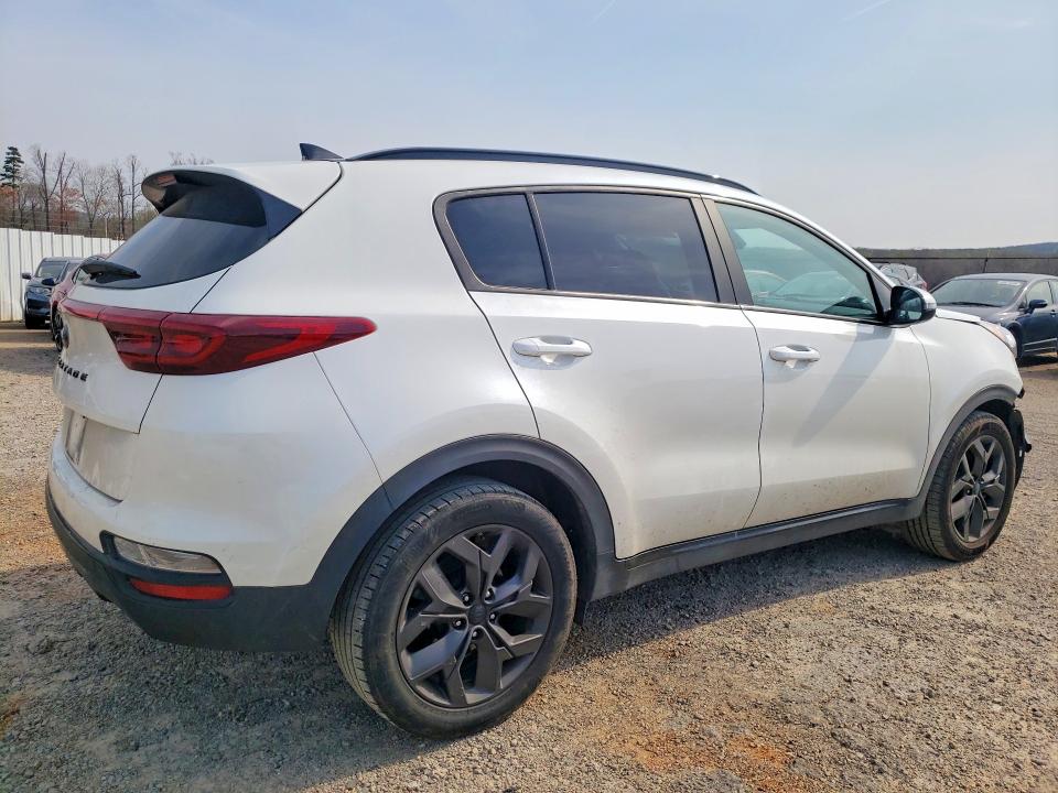 2022 Kia Sportage VIN KNDP63AC7N7948837 COPART salvage auction — FRONT END, Va - Cert Of Title - Salvage, sold $4,050 on 2026-07-10 (photo 3)