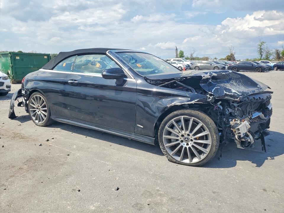 2019 Mercedes-benz C-klasse VIN WDDWK8DB8KF781838 COPART salvage auction — FRONT END, Fl - Certificate Of Title, sold $6,800 on 2026-07-30 (photo 4)