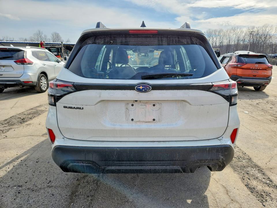 2025 Subaru Forester VIN JF2SLDAC9SH525368 COPART salvage auction — FRONT END, NY - MV907A-PARTS ONLY, sold $2,750 on 2026-07-16 (photo 6)