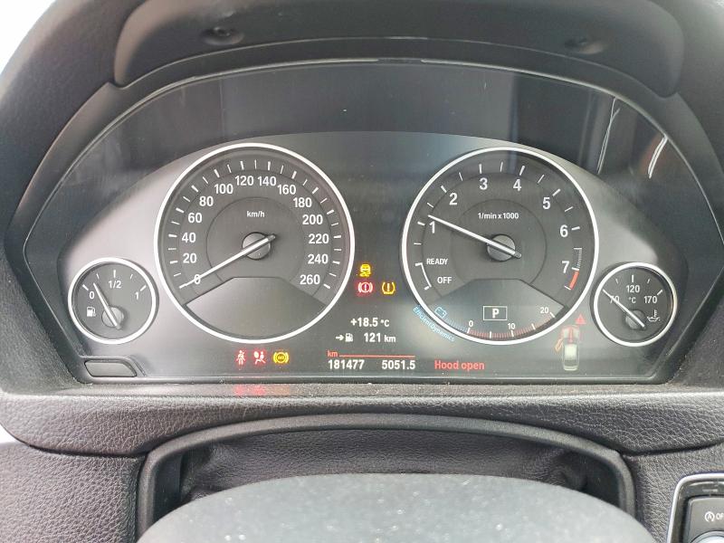 2016 BMW 3er VIN WBA8E3G5XGNU02559 COPART salvage auction — SIDE, On - Permit Salvage, sold $2,350 on 2026-07-02 (photo 9)