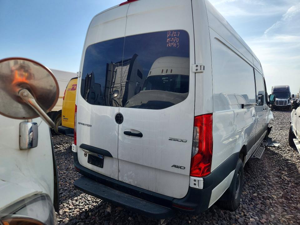 2024 Mercedes-benz Sprinter 2500 VIN W1W4NCVY5RT163536 COPART salvage auction — FRONT END, Ks - Cert Of Title-Salvage, sold $12,900 on 2026-07-08 (photo 6)