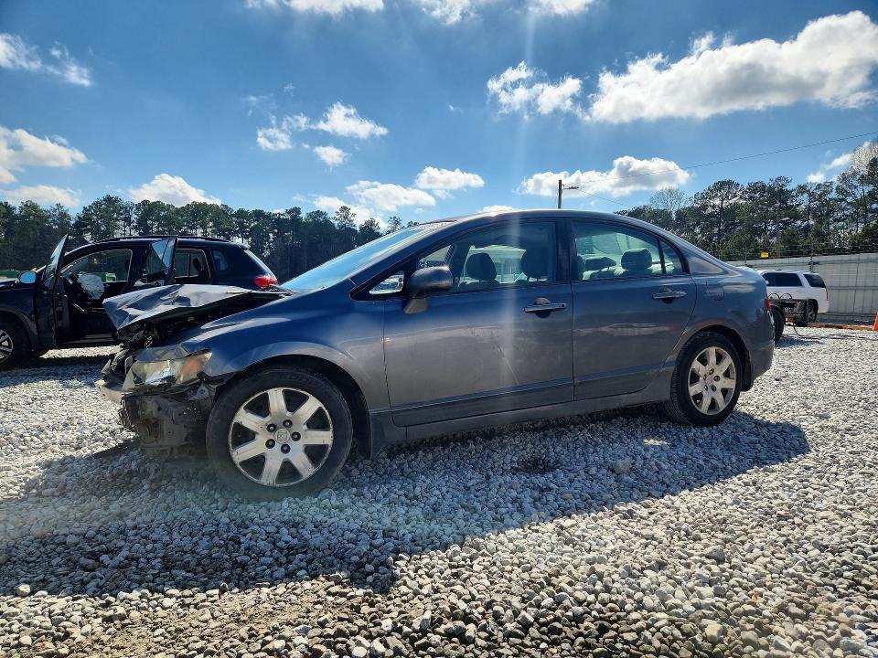 2010 Honda Civic VIN 2HGFA1F50AH308185 COPART salvage auction — FRONT END, Ga - Cert Of Title-Salvage, sold $300 on 2026-07-02 (photo 1)