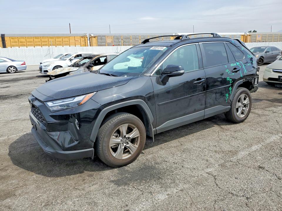2025 Toyota Rav 4 VIN 2T3W1RFV5SC311664 COPART salvage auction — REAR END, Ca - Salvage Certificate, sold $13,400 on 2026-07-10 (photo 1)