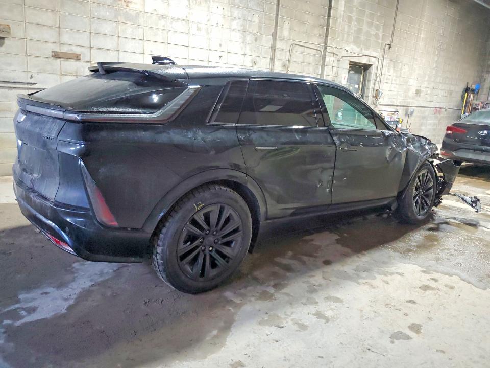 2023 Cadillac Lyriq VIN 1GYKPMRKXPZ002208 COPART salvage auction — FRONT END, Mn - Cert Of Title-Salvage, sold $6,000 on 2026-07-21 (photo 3)