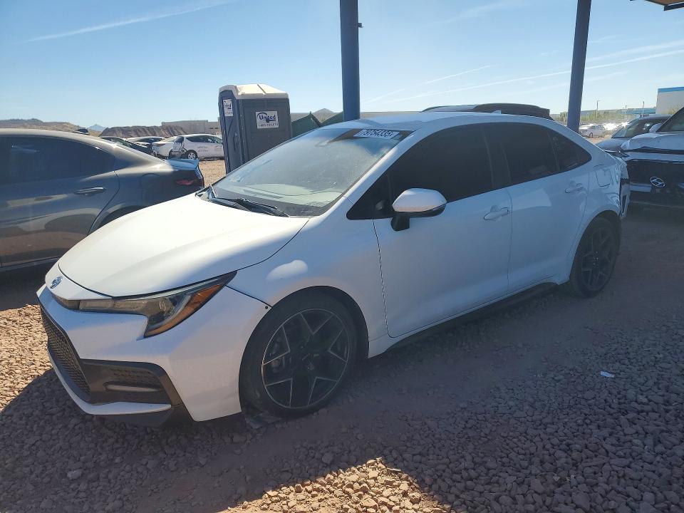 2020 Toyota Corolla VIN 5YFS4RCE5LP021297 COPART salvage auction — REAR END, Id - Salvage Certificate Of Title, sold $6,200 on 2026-07-14 (photo 1)