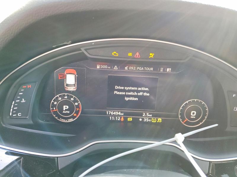 2018 Audi Q7 VIN WA1LAAF75JD052555 COPART salvage auction — NORMAL WEAR, Fl - Dealer Only Clean Title, sold $5,000 on 2026-07-08 (photo 9)
