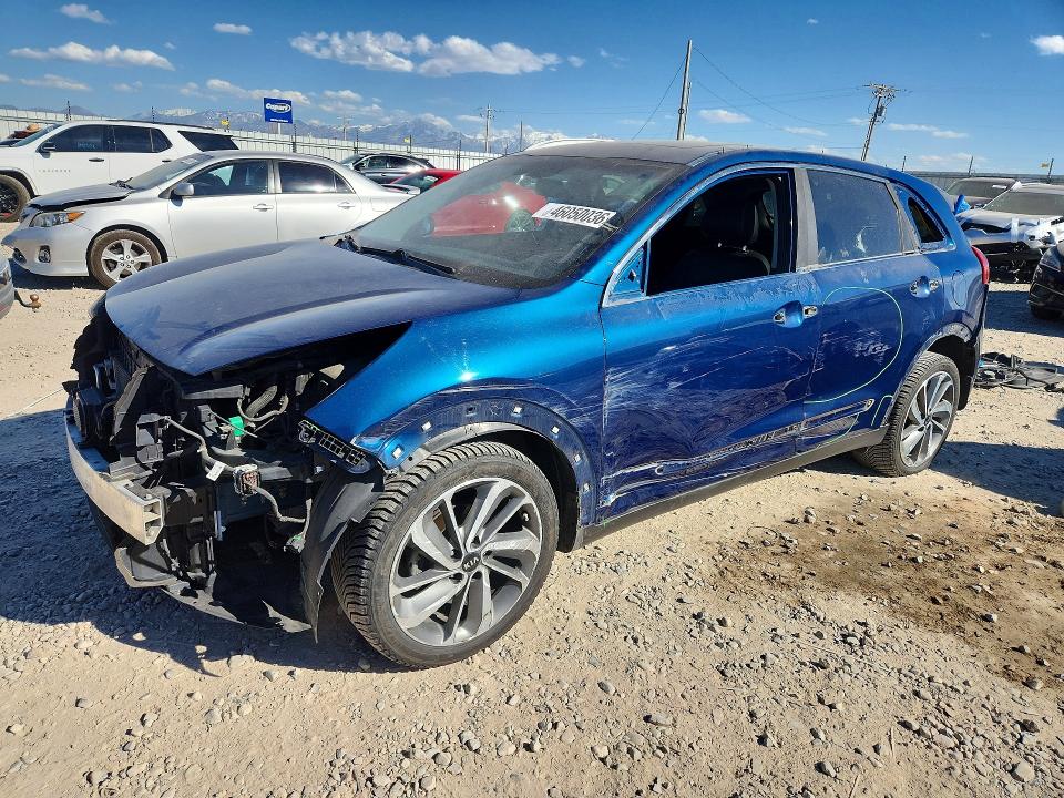 2017 Kia Niro VIN KNDCE3LC4H5094341 COPART salvage auction — FRONT END, Ut - Salvage Certificate, sold $1,550 on 2026-07-10 (photo 1)