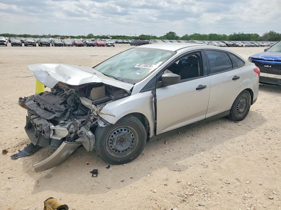 2014 Ford Focus VIN 1FADP3E26EL440227 COPART salvage auction — FRONT END, Tx - Salvage Vehicle Title, sold $450 on 2026-07-02 (photo 1)