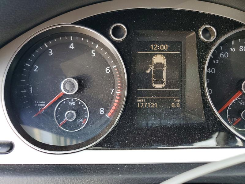 2010 Volkswagen Passat VIN WVWJM7AN7AE111340 COPART salvage auction — FRONT END, Nv - Salvage Title, sold $150 on 2026-07-13 (photo 9)