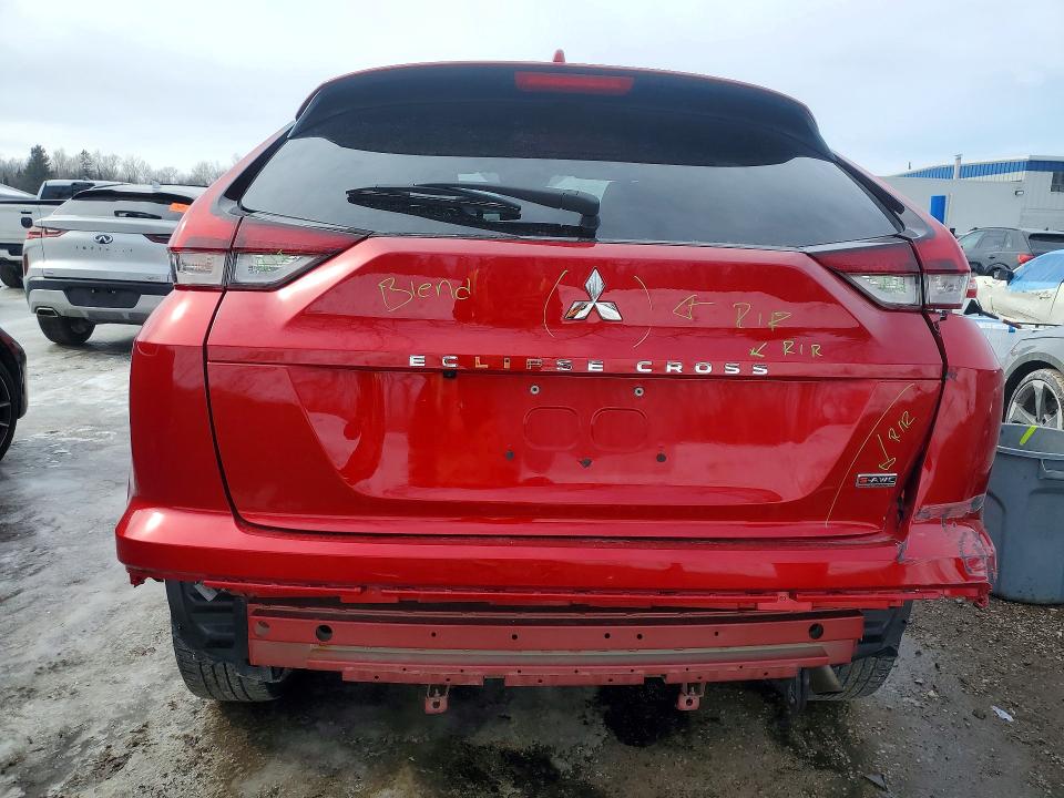 2024 Mitsubishi Eclipse cross VIN JA4ATVAA0RZ628613 COPART salvage auction — FRONT END, Salvage Title, sold $4,200 on 2026-07-30 (photo 6)