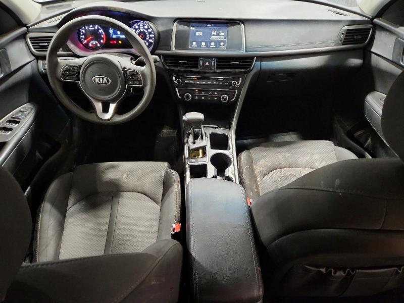2018 Kia Optima VIN 5XXGT4L30JG255654 COPART salvage auction — FRONT END, Mi - Certificate Of Title, sold $4,450 on 2026-07-07 (photo 8)