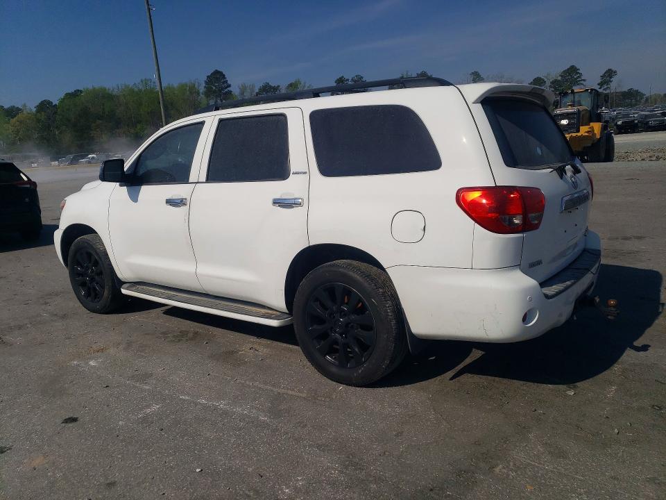 2010 Toyota Sequoia VIN 5TDKY5G14AS024653 COPART salvage auction — MINOR DENT/SCRATCHES, Nc - Dealer Only Clean Title (P), sold $3,450 on 2026-07-21 (photo 2)