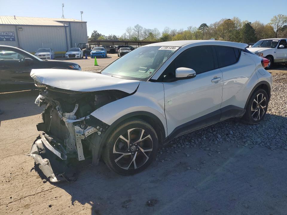 2021 Toyota C-hr VIN NMTKHMBX9MR125485 COPART salvage auction — FRONT END, Ms - Cert Of Title-Salvaged, sold $5,100 on 2026-07-24 (photo 1)