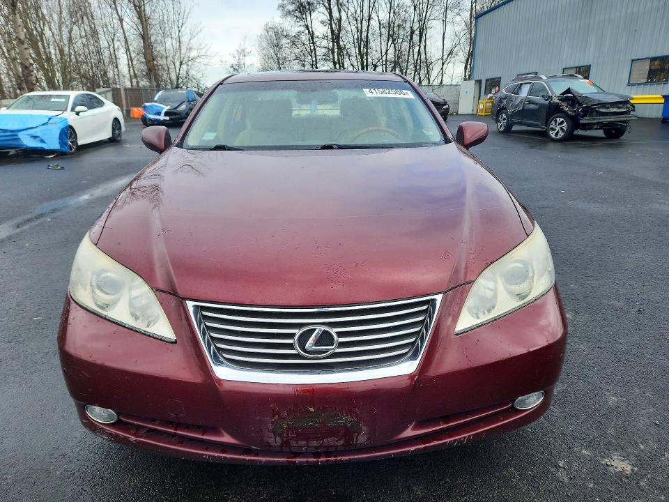 2008 Lexus ES VIN JTHBJ46G982159213 COPART salvage auction — REAR END, Or - Salvage Title Certificate, sold $1,100 on 2026-07-20 (photo 5)